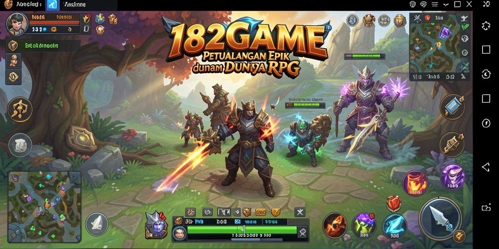 Screenshot gameplay <strong>182GAME</strong> menampilkan petualangan seru dalam dunia RPG.