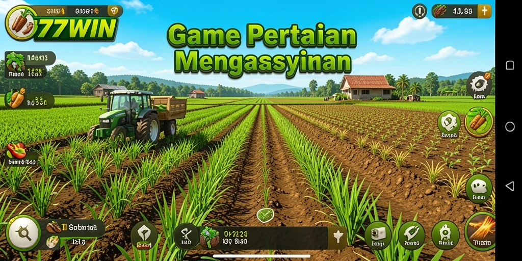 Tampilan gameplay 77WIN yang menarik dan penuh warna.