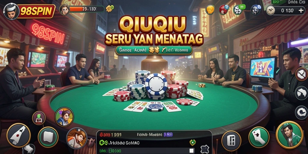 Gameplay menarik dari QiuQiu di 98SPIN.