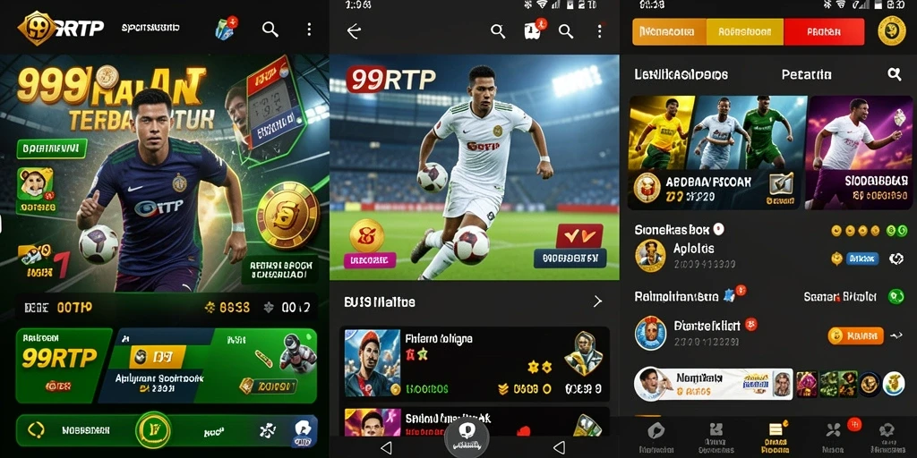 Tampilan menarik dari gameplay Sportsbook 99RTP.