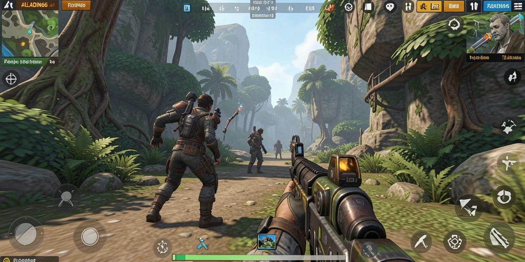 Gameplay seru dan mendebarkan dalam <strong>ALADIN66</strong> saat melawan musuh.
