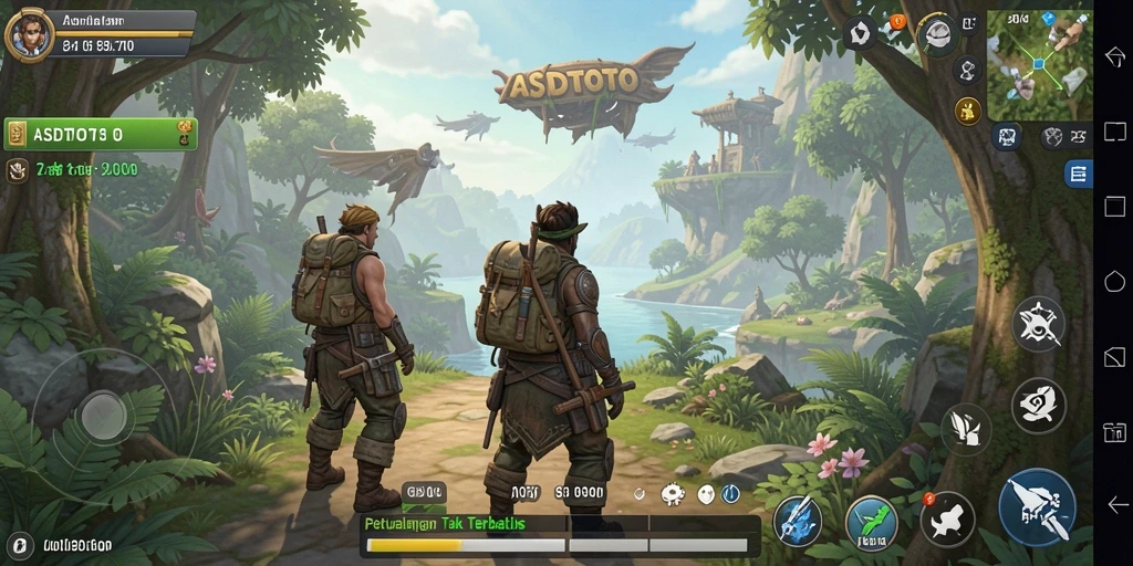 Tampilan gameplay Open World yang menakjubkan dari ASDTOTO.