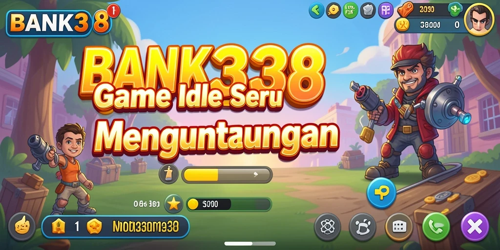 Tampilan gameplay seru dan mendebarkan dari BANK338.