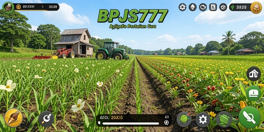 Tampilan gameplay BPJS777 yang seru dan menantang dalam bertani.