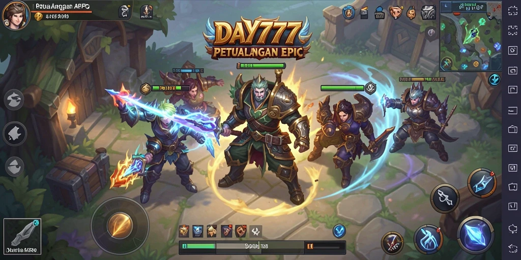 Gameplay menantang dan visual yang mengagumkan di DAY777.