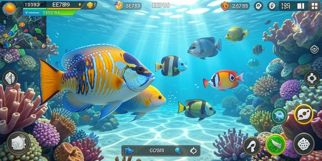 Screenshot gameplay Tembak Ikan yang menarik dan penuh aksi.