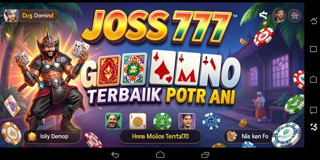 Tampilan gameplay seru dan kompetitif di JOSS777.