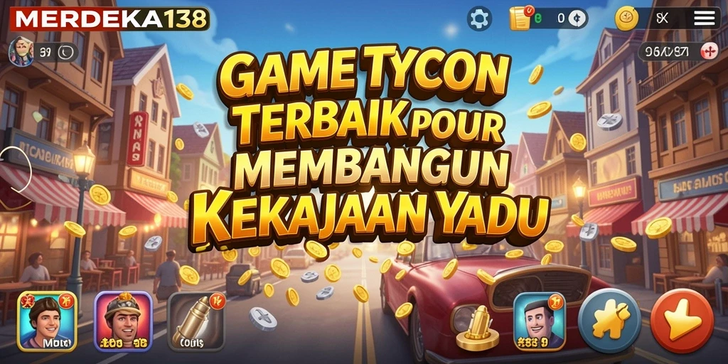 Tampilan gameplay <strong>MERDEKA138</strong> yang menegangkan dan interaktif dalam membangun kerajaan bisnis.