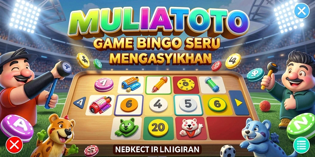 Screenshot gameplay MULIATOTO yang menampilkan keseruan Bingo.