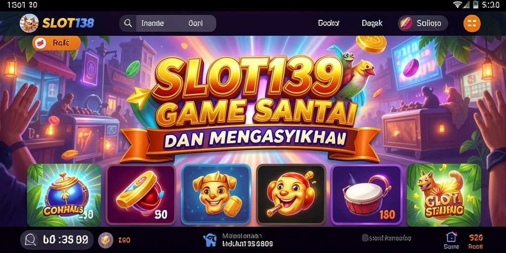 Screenshot gameplay SLOT138 menampilkan mesin slot yang menarik dan interaktif.