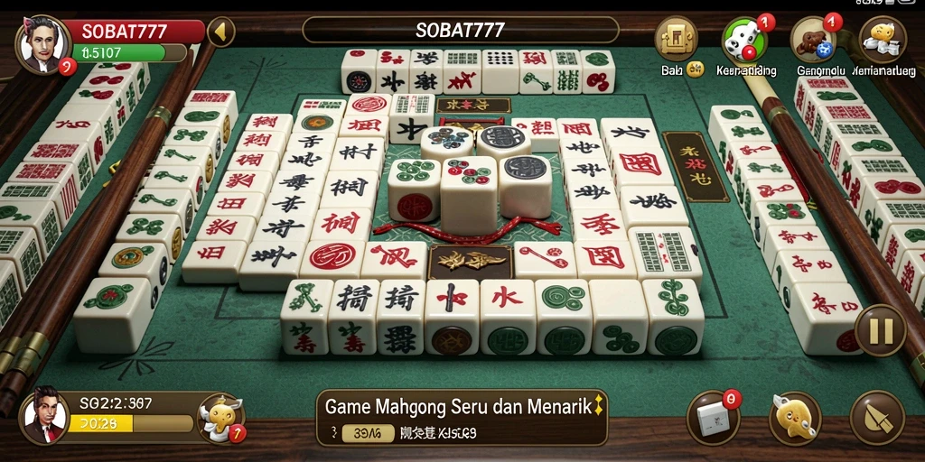 Gameplay menantang dan seru di SOBAT777, penuh strategi.