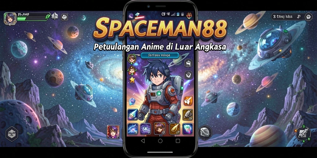 Tampilan gameplay SPACEMAN88 yang menakjubkan dan penuh aksi.