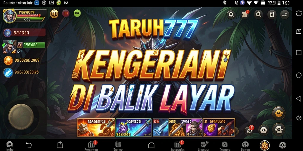 Tampilan mendebarkan dari gameplay TARUH777 dengan suasana Horror yang mencekam.