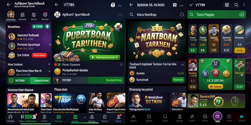 Screenshot VT789 menampilkan fitur taruhan olahraga yang menarik.